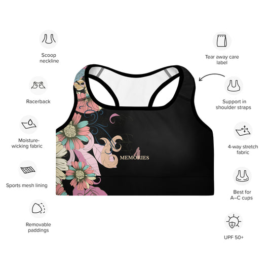 Memories gepolsterter Sport-BH