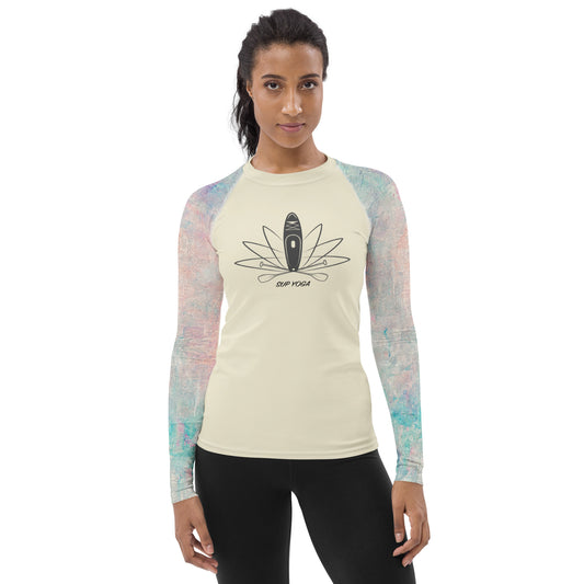 SUP-Yoga Lotus Women's Rash Guard