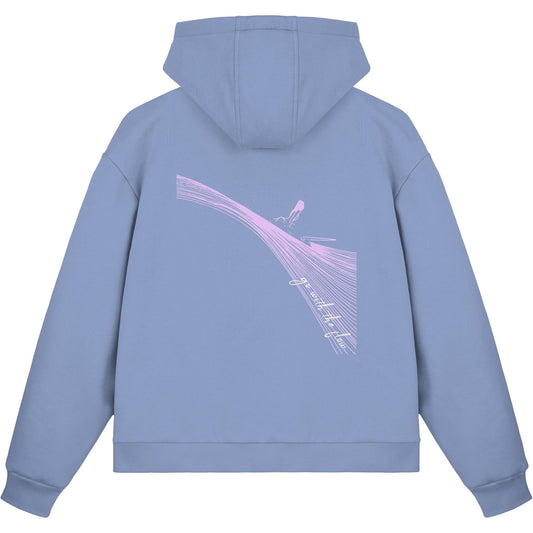 Surfgirl-go withe flow - Fluffy Boxcut Zipper
