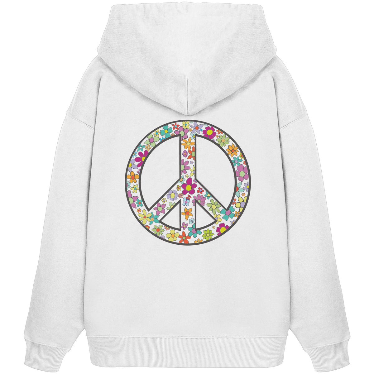 Peace. Waves. Sunsets. - Organic Oversize Hoodie