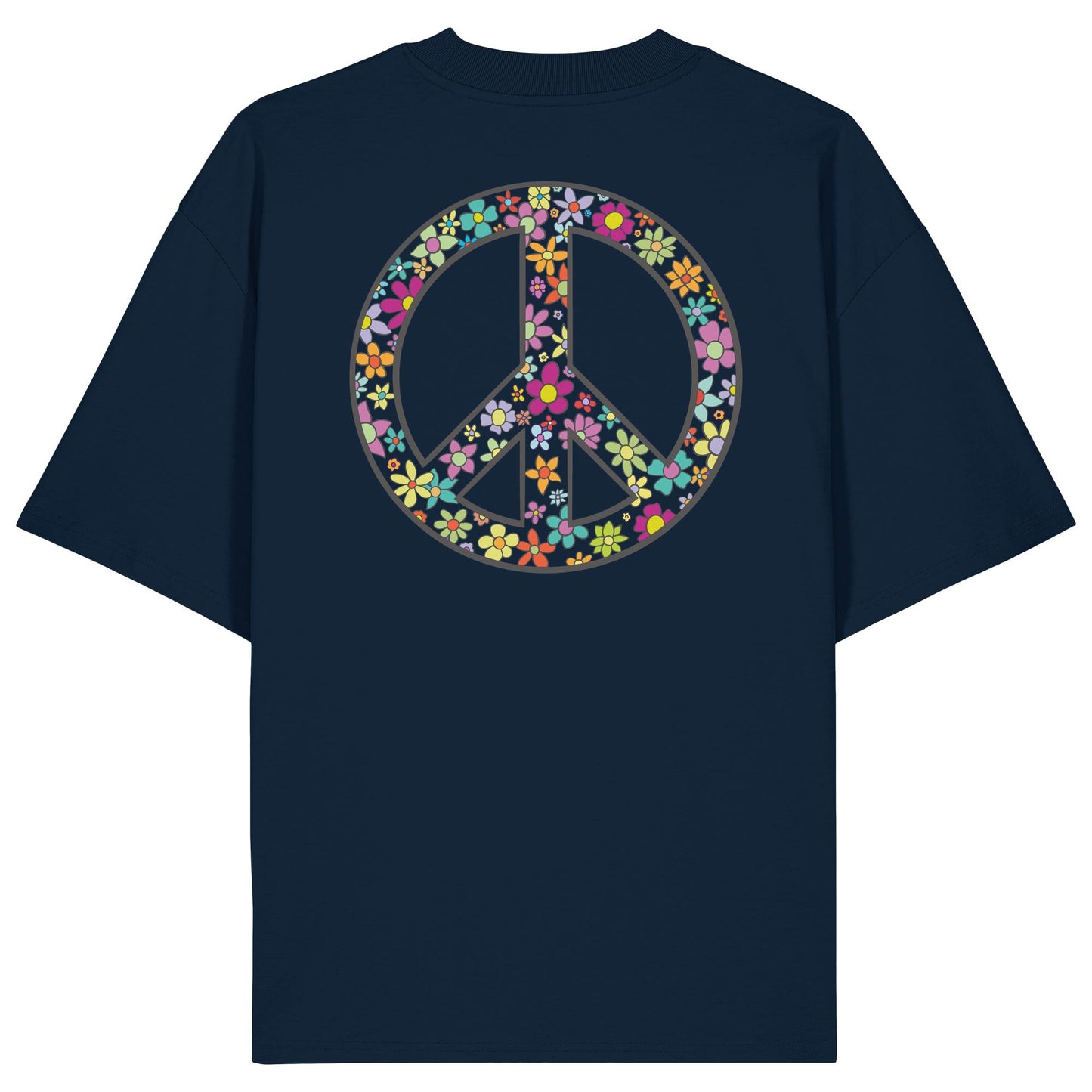 Peace. Waves. Sunsets. - Organic Oversize Shirt
