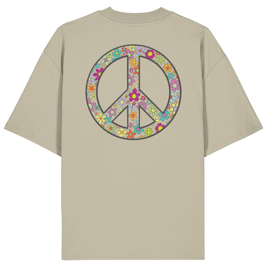 Peace. Waves. Sunsets. - Organic Oversize Shirt