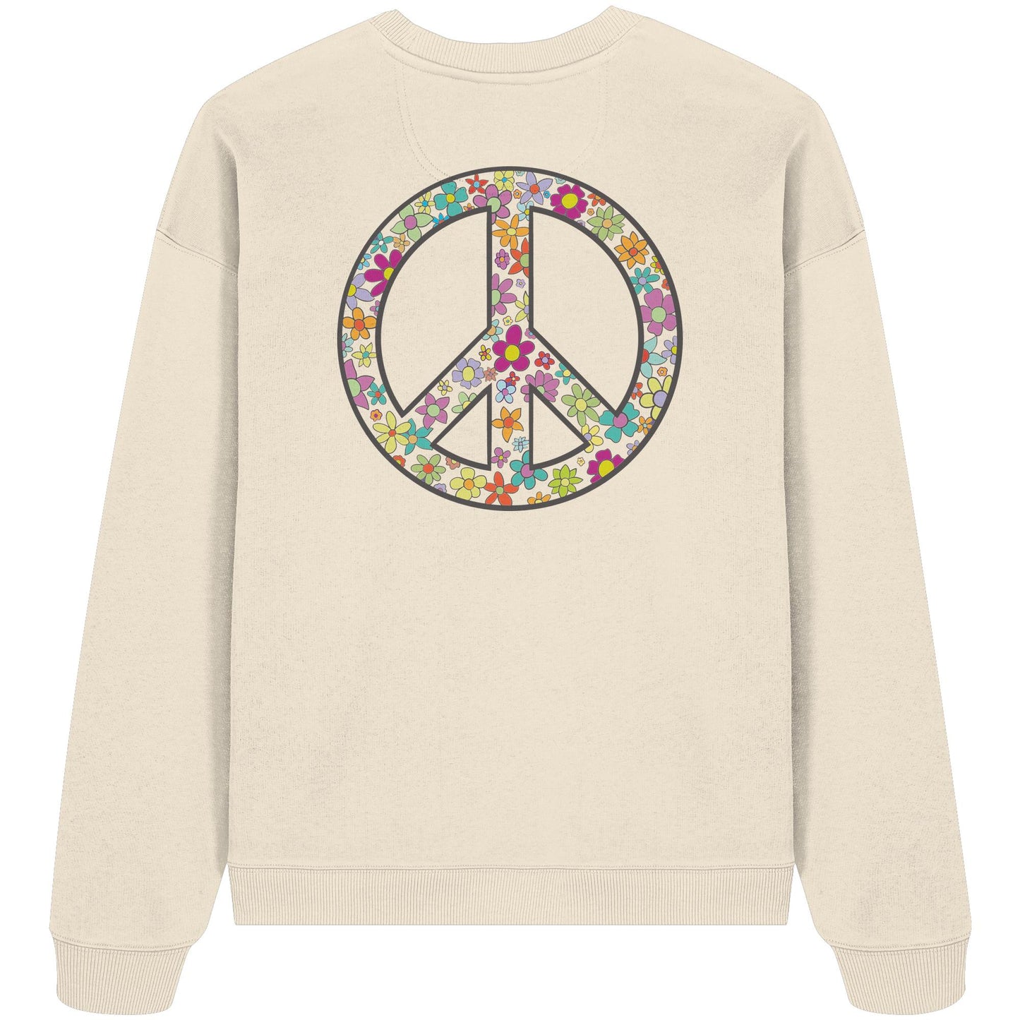 Peace. Waves. Sunsets. - Organic Oversize Sweatshirt
