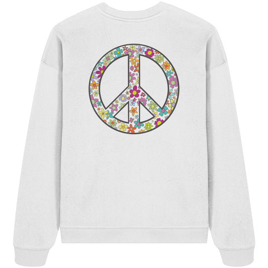 Peace. Waves. Sunsets. - Organic Oversize Sweatshirt
