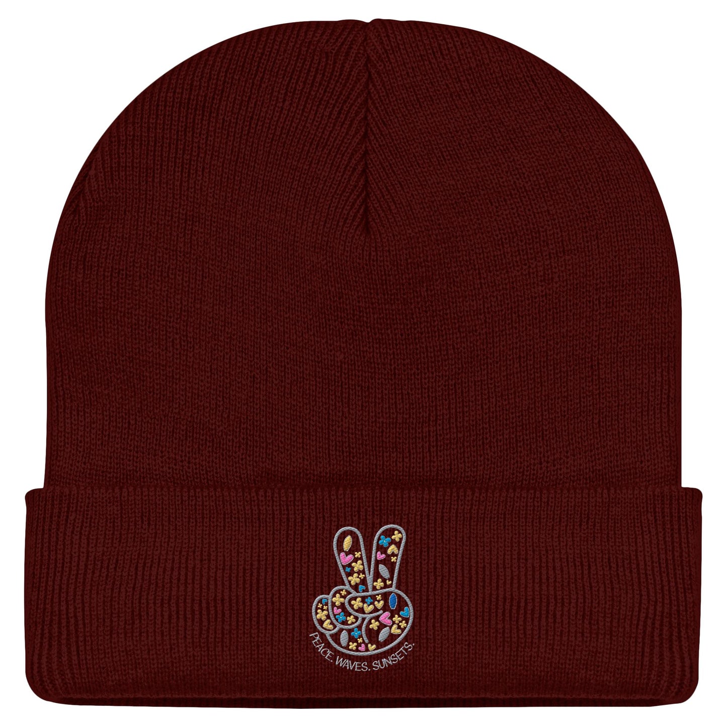 Peace. Waves. Sunsets. - Classic Beanie