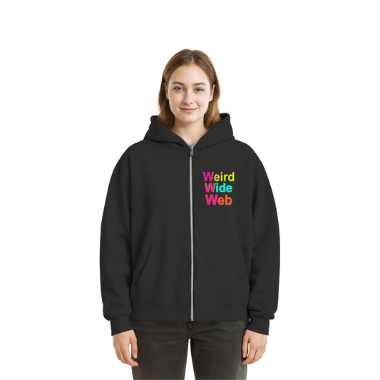 Weird Wide Web-Natural is sexy - Fluffy Boxcut Zipper