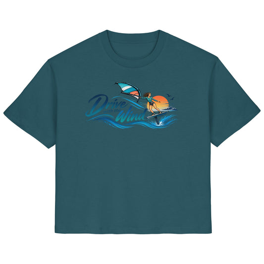 Wing-Drive With The Wind Kopie - Ladies Organic Shirt
