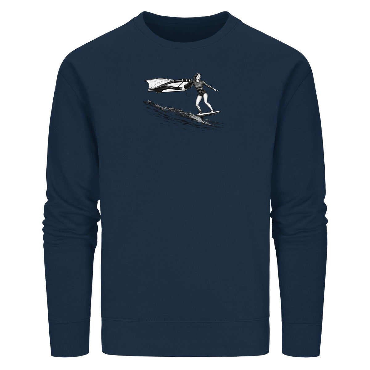 Wingfoil Wave - Organic Basic Unisex Sweatshirt