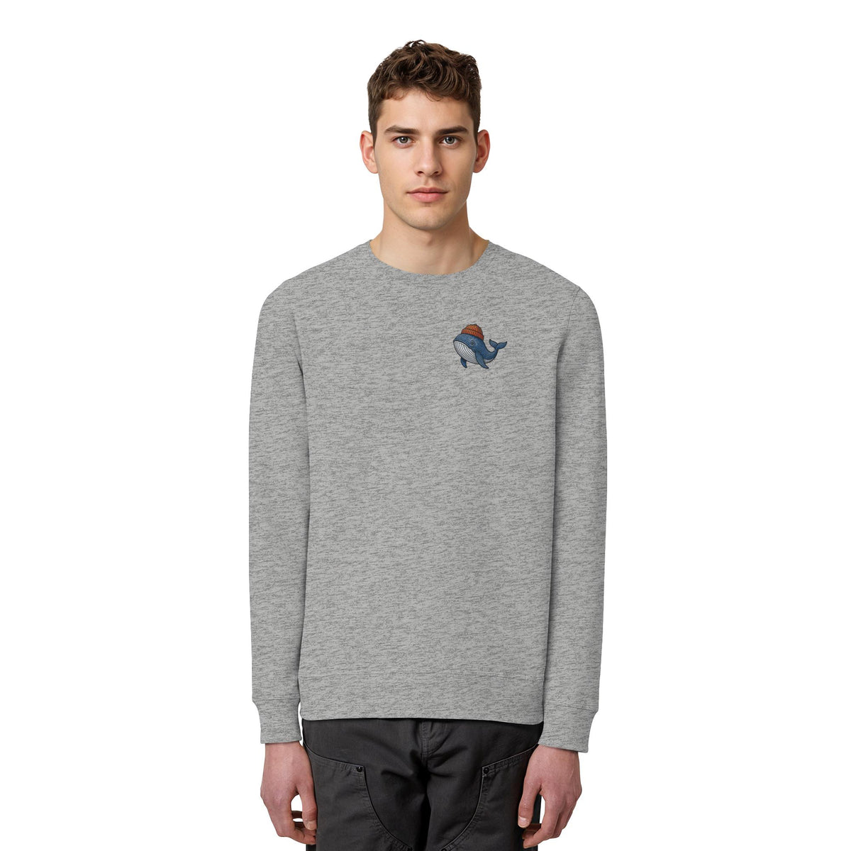 Nordic Whale - Organic Basic Unisex Sweatshirt