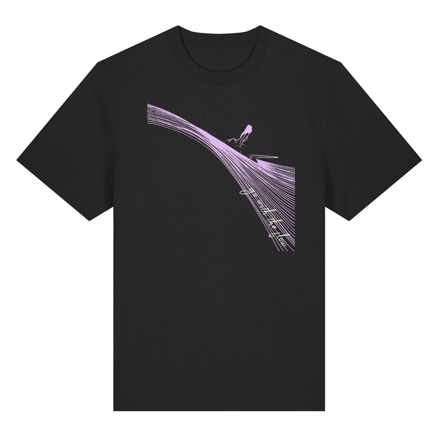 Surfgirl-go withe flow - Organic Heavy Shirt