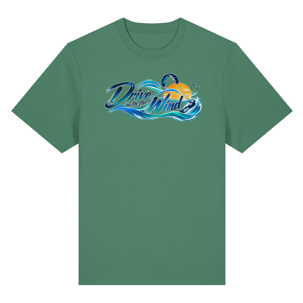 Kite-Drive With The Wind - Organic Heavy Shirt