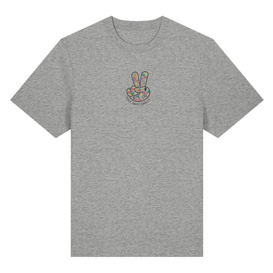 Peace. Waves. Sunsets. Frontdesign only - Organic Heavy T-Shirt