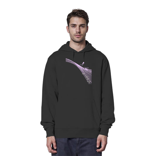 Surfgirl-go withe flow - Organic Hoodie