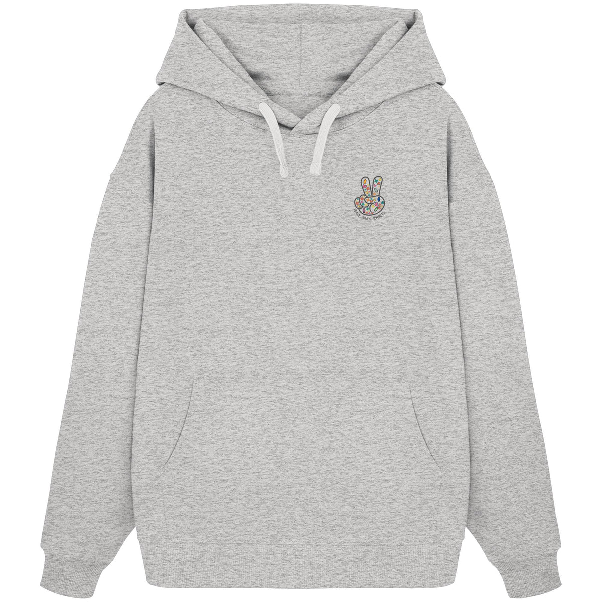 Peace. Waves. Sunsets. - Organic Oversize Hoodie