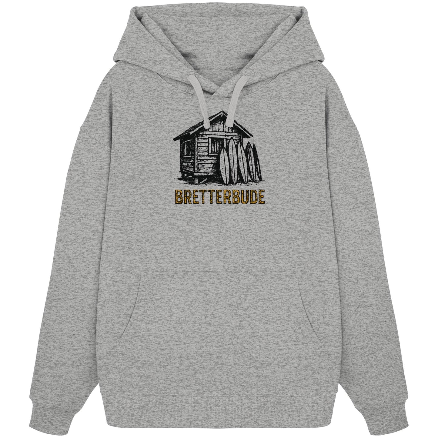 Achtung Bretterbude - Organic Oversize Hoodie