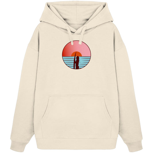 Sunsets of Happiness - Organic Oversize Hoodie
