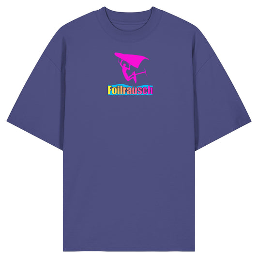 Flying Pilot-Foilrausch - Organic Oversize Shirt