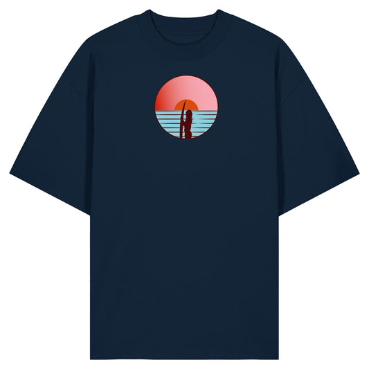Sunsets of Happiness - Organic Oversize Shirt