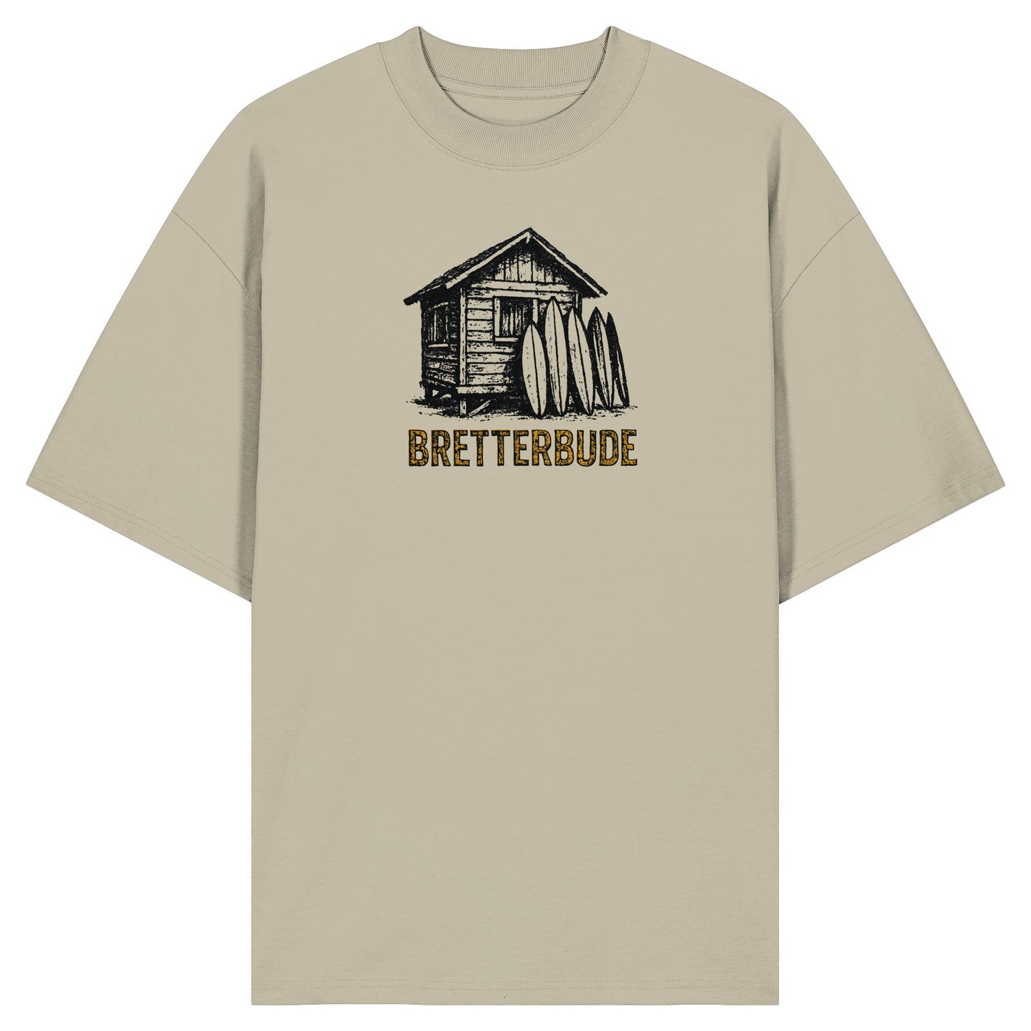 Achtung Bretterbude - Organic Oversize Shirt