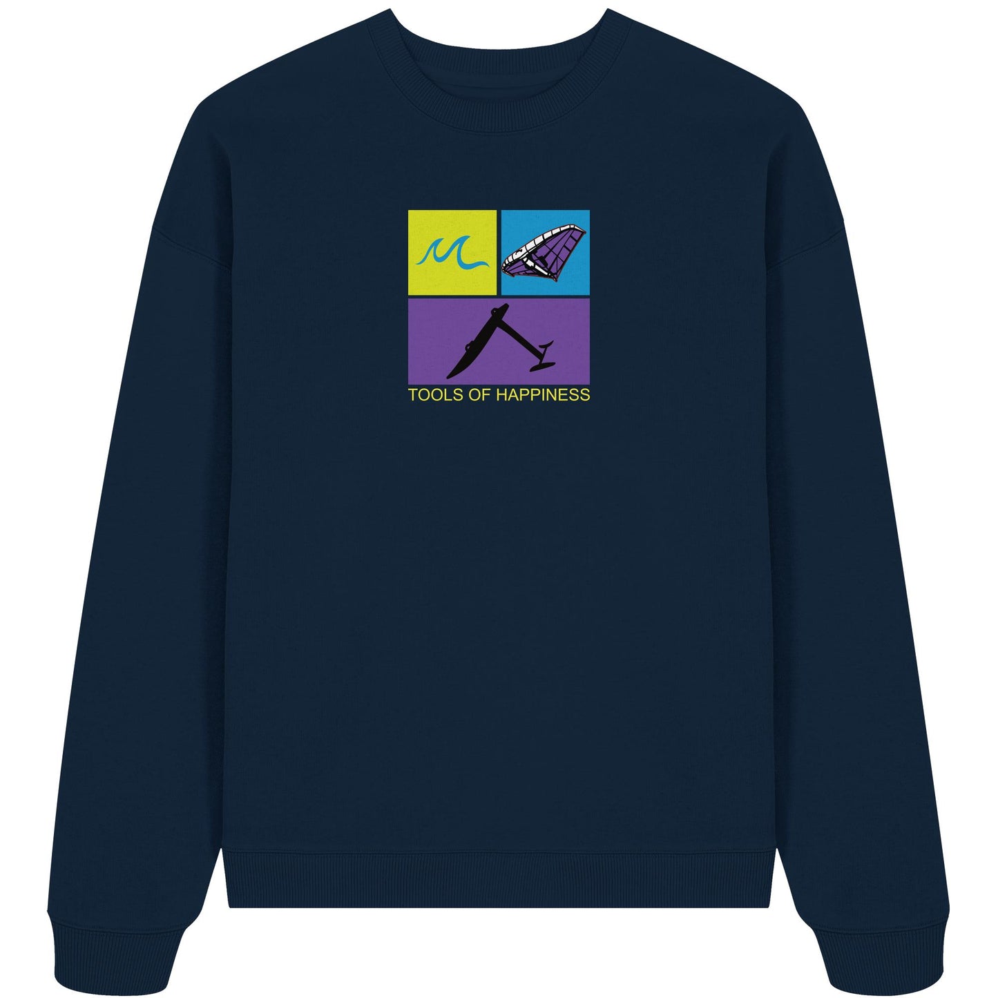Wingoil-Tools for Happiness - Organic Oversize Sweatshirt