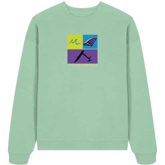 Wingoil-Tools for Happiness - Organic Oversize Sweatshirt