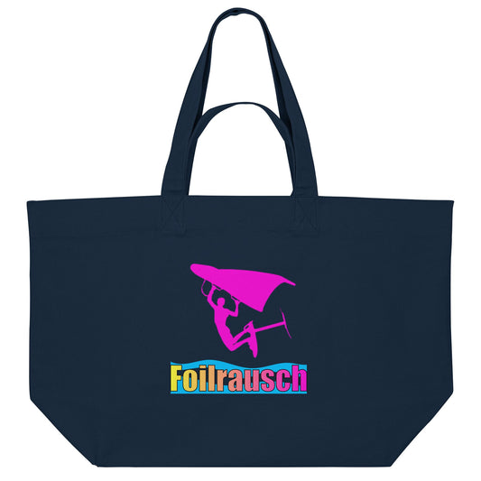Flying Pilot-Foilrausch - Organic Shopping-Bag