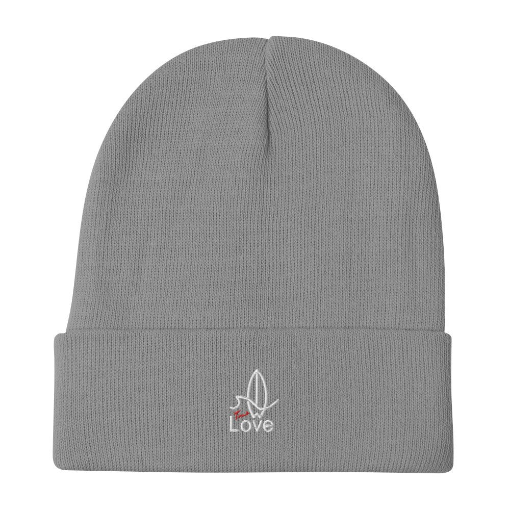 Watersports-True Love bestickte Beanie