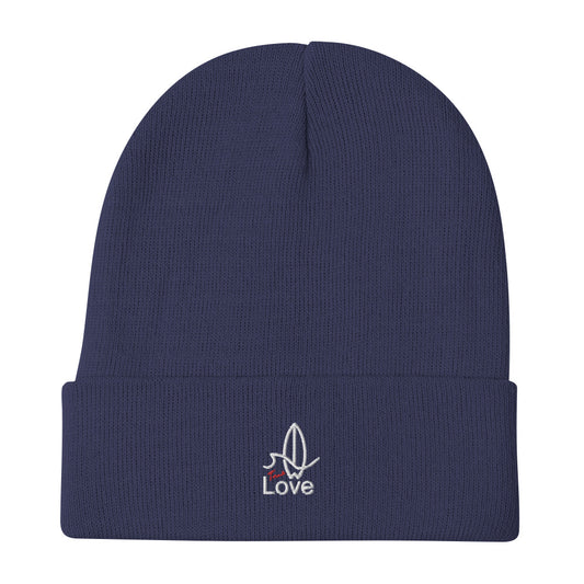 Watersports-True Love bestickte Beanie