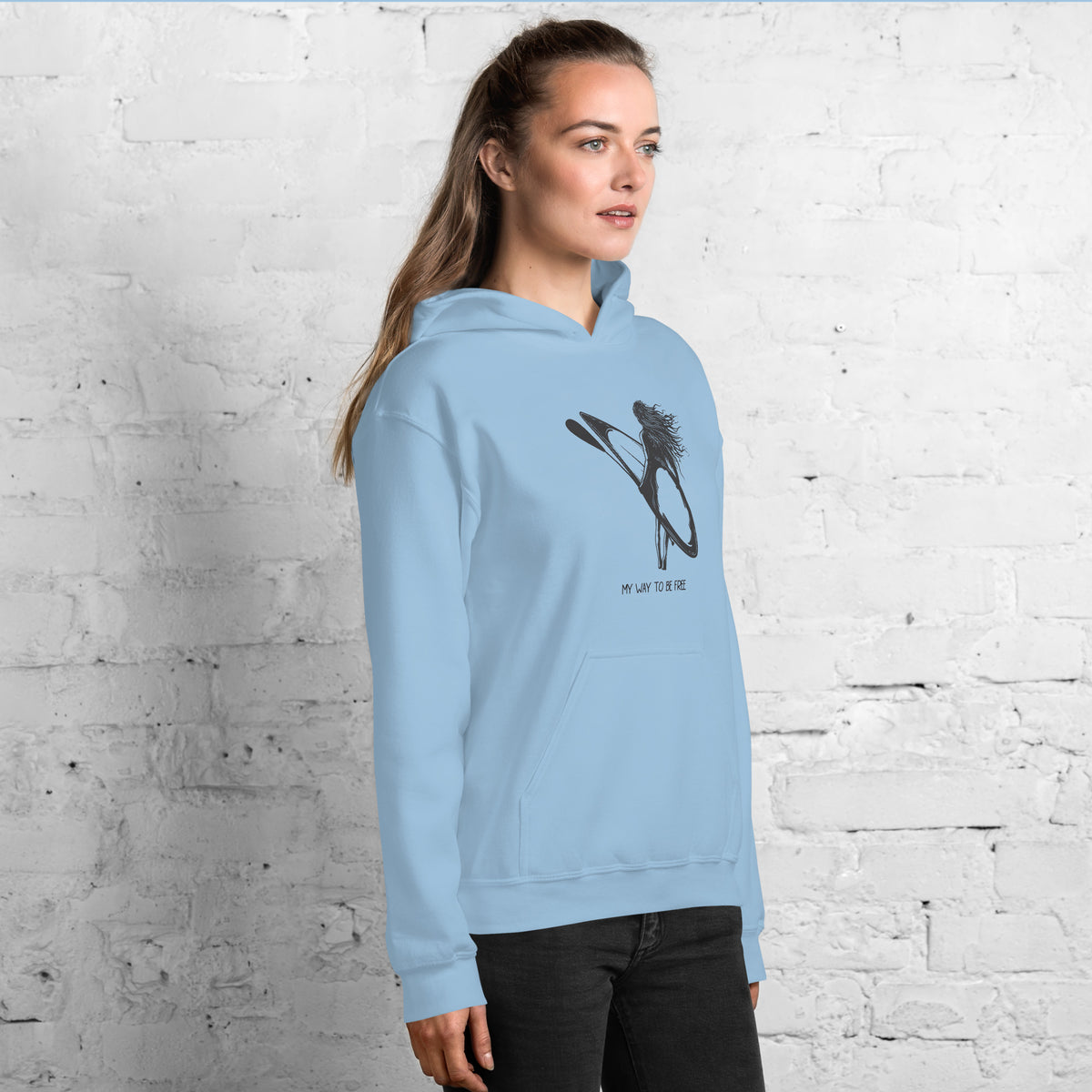 My Way To Bee Free Hoodie