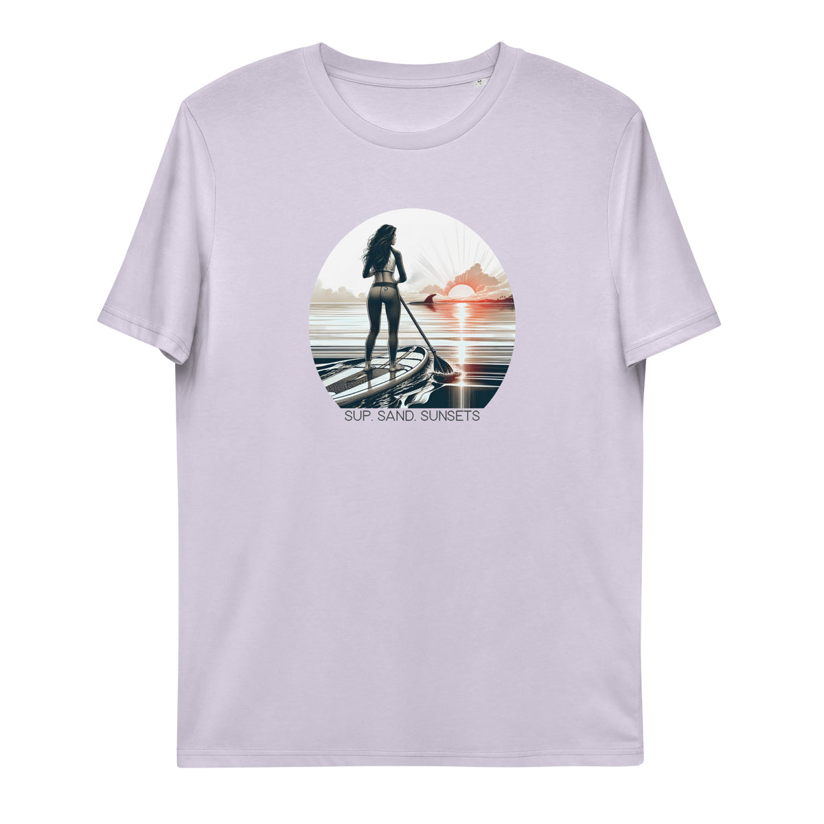 SUP. SAND. SUNSETS -Bio-Baumwoll-T-Shirt