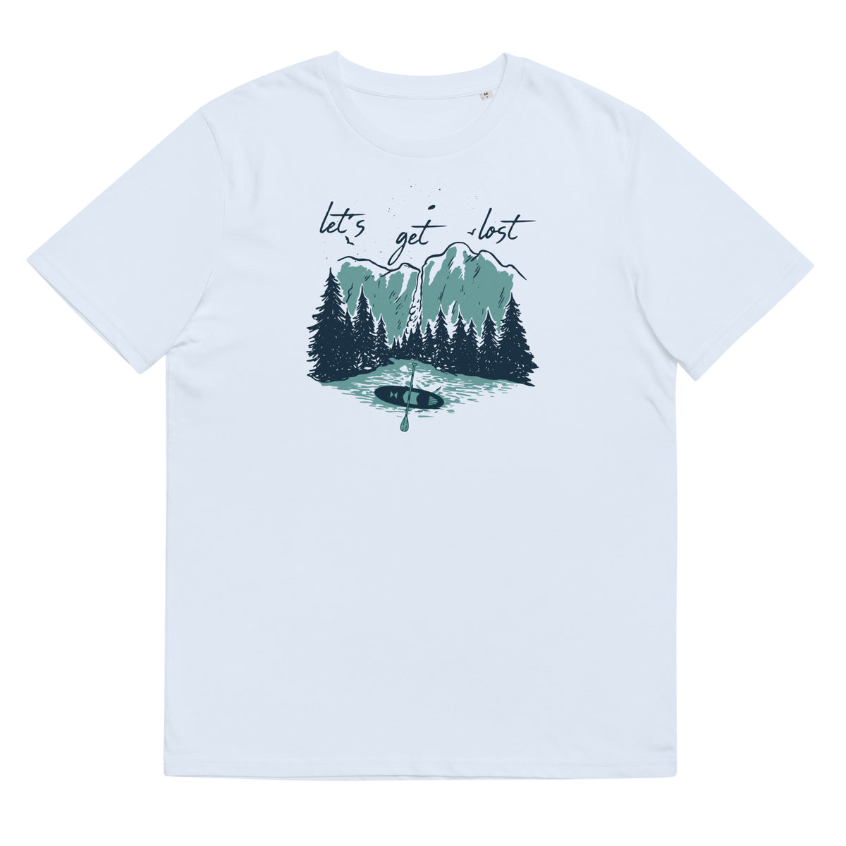Let´s Get Lost-Unisex-Bio-Baumwoll-T-Shirt