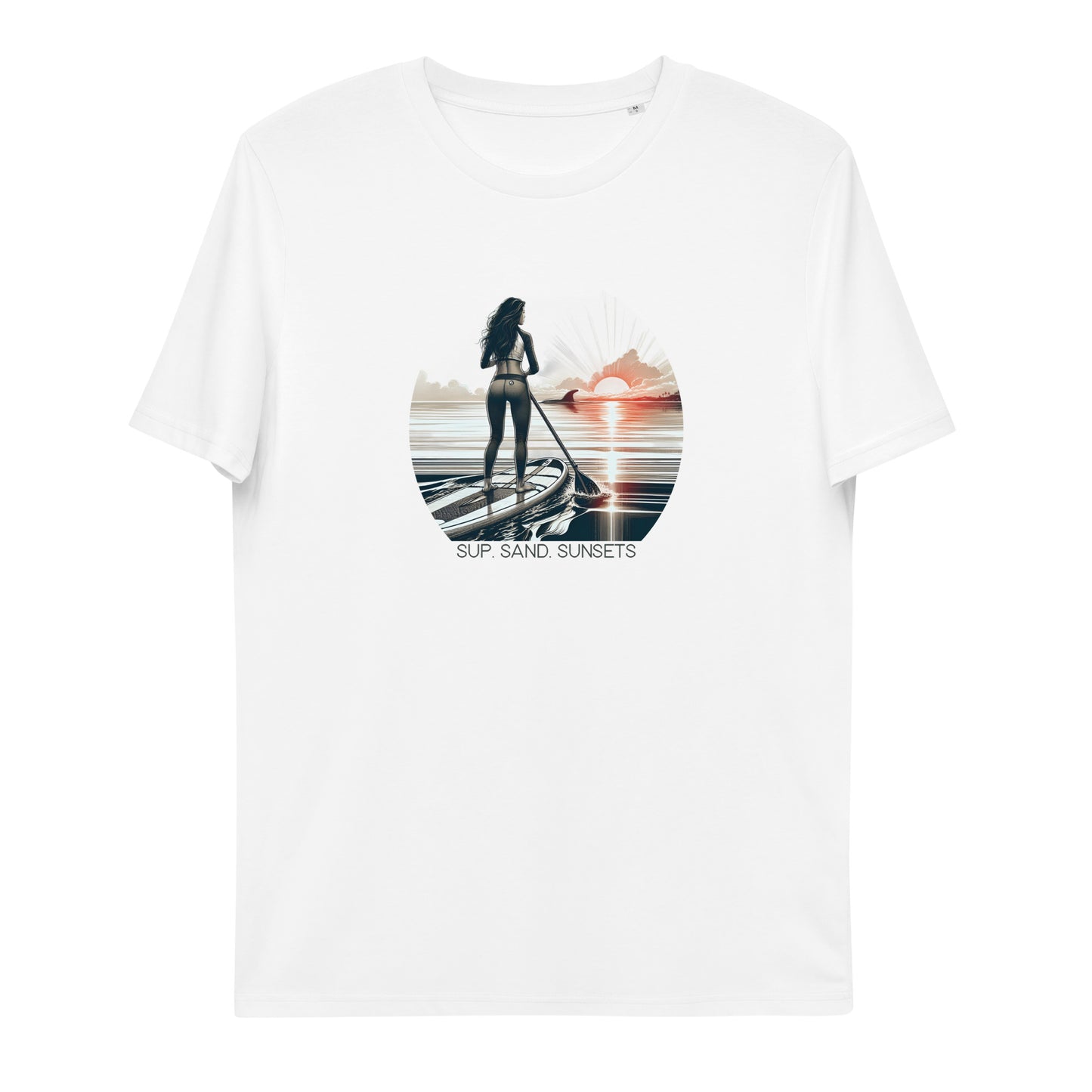 SUP. SAND. SUNSETS -Bio-Baumwoll-T-Shirt
