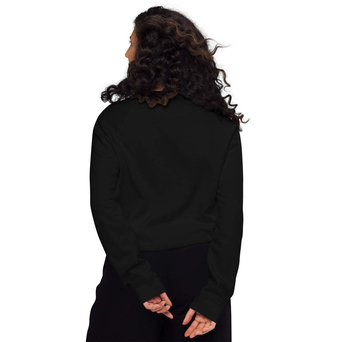 Watersports-True Love unisex organic raglan sweatshirt stick