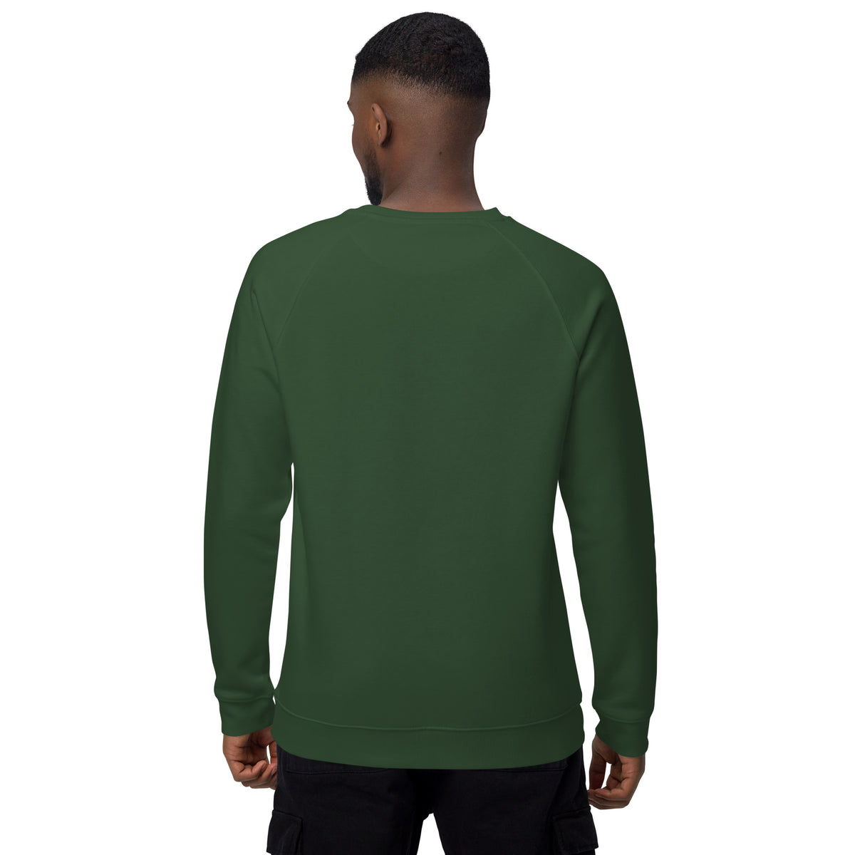 Watersports-True Love unisex organic raglan sweatshirt stick