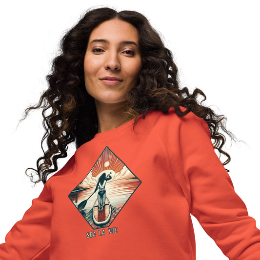 SUP SUNSET- SEA LA VIE unisex Bio-Sweatshirt