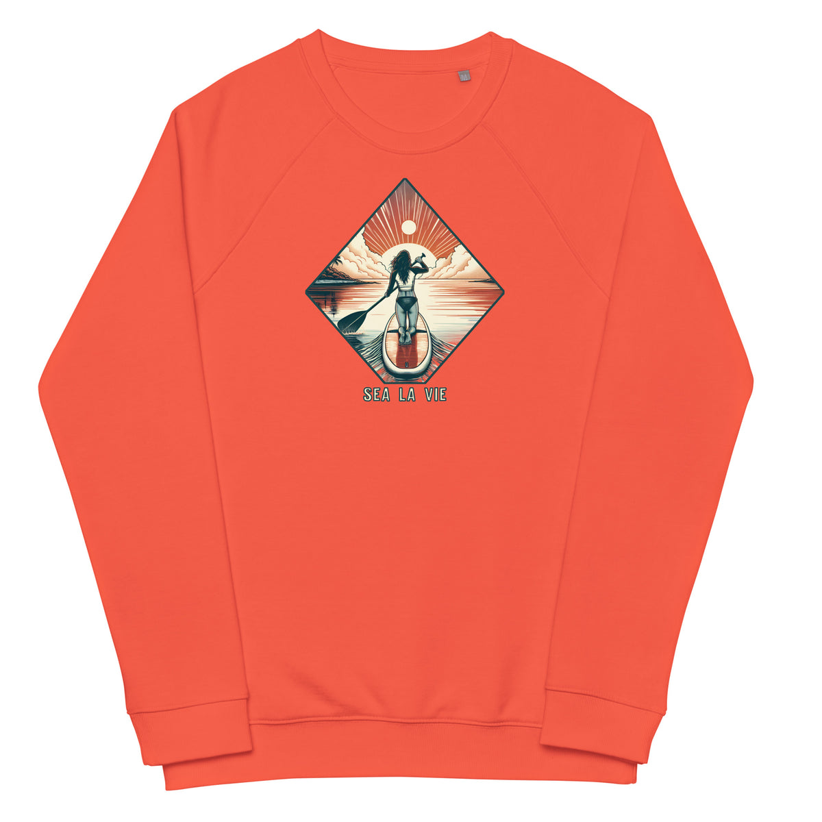 SUP SUNSET- SEA LA VIE unisex Bio-Sweatshirt