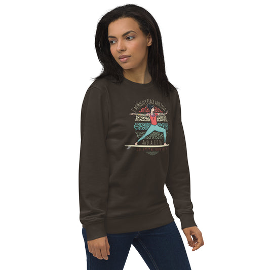 SUP-Yoga Peace and Love - Organic Sweatshirt