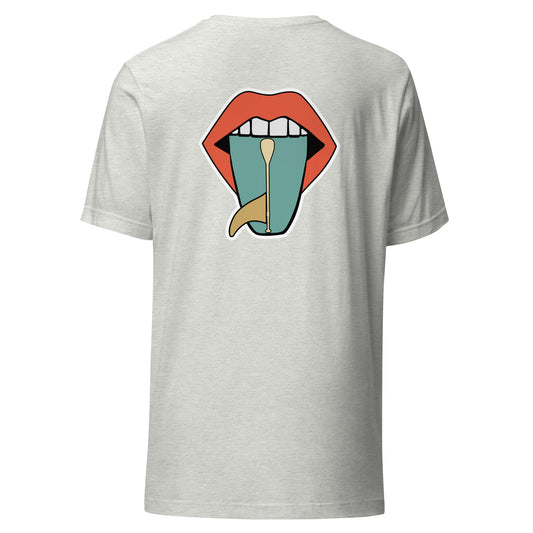 SUP-Zunge Backprint unisex-T-Shirt