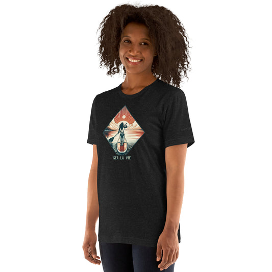SUP SUNSET- SEA LA VIE unisex-T-Shirt