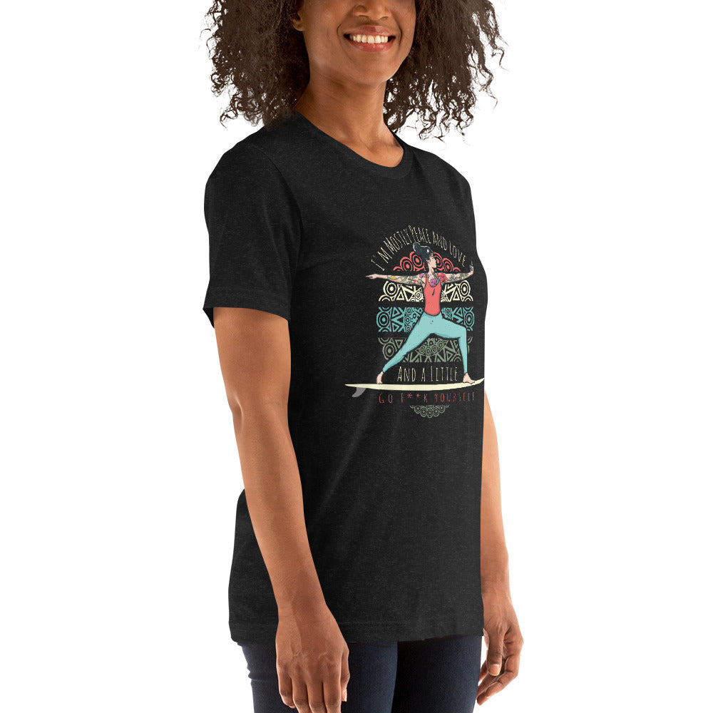 SUP-Yoga Peace and Love - Ladies Shirt
