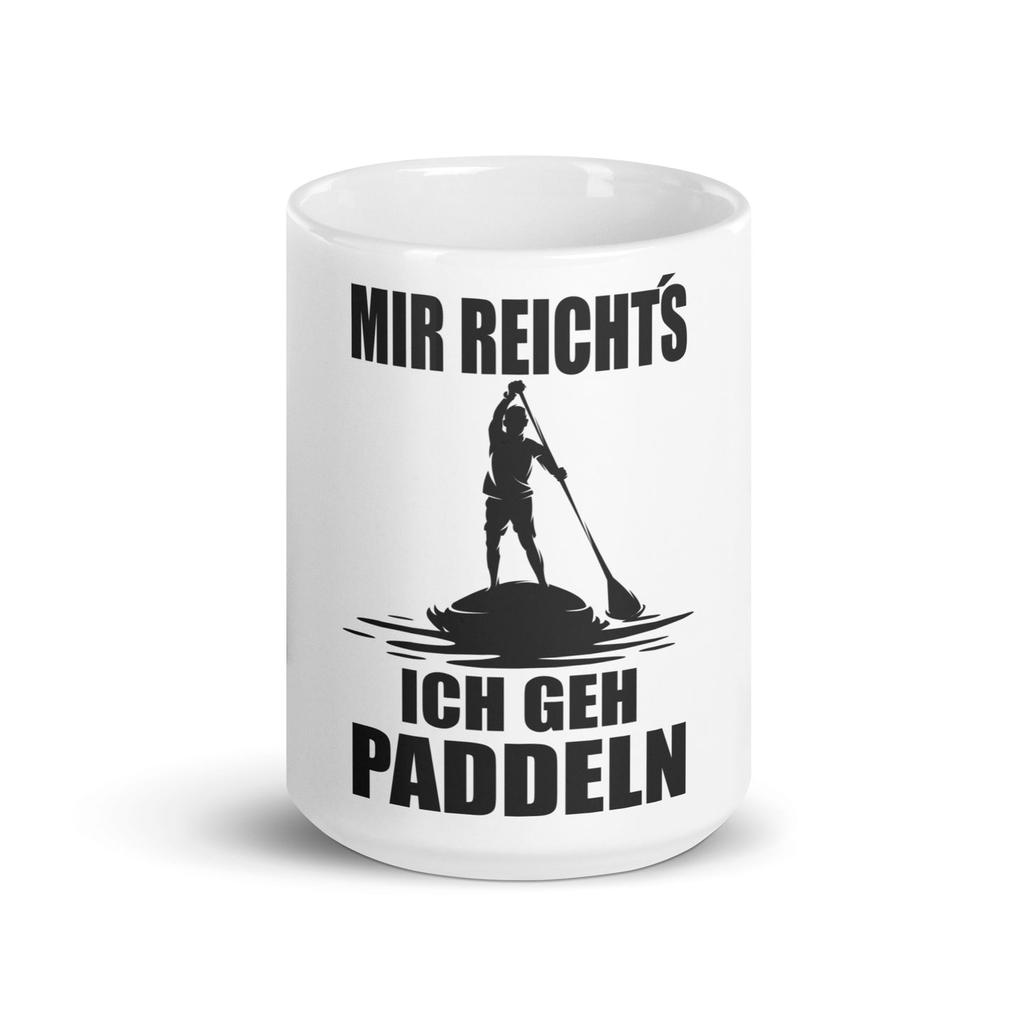 MIR REICHT´S - ICH GEH PADDELN - Tasse glossy