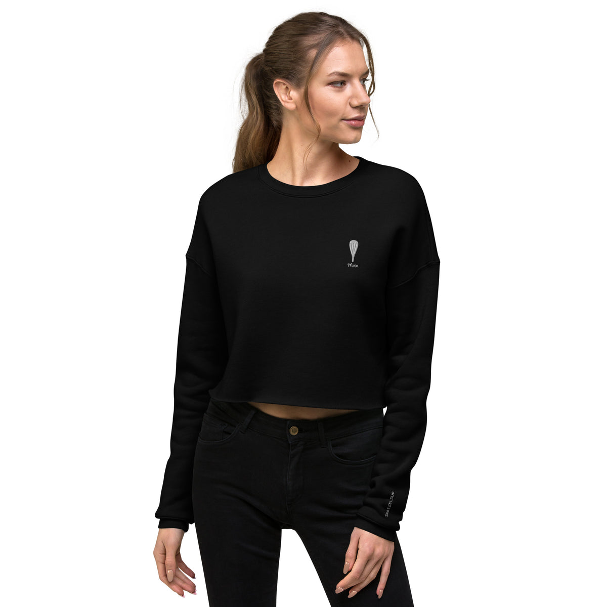 Paddel-Moin Crop-Sweatshirt