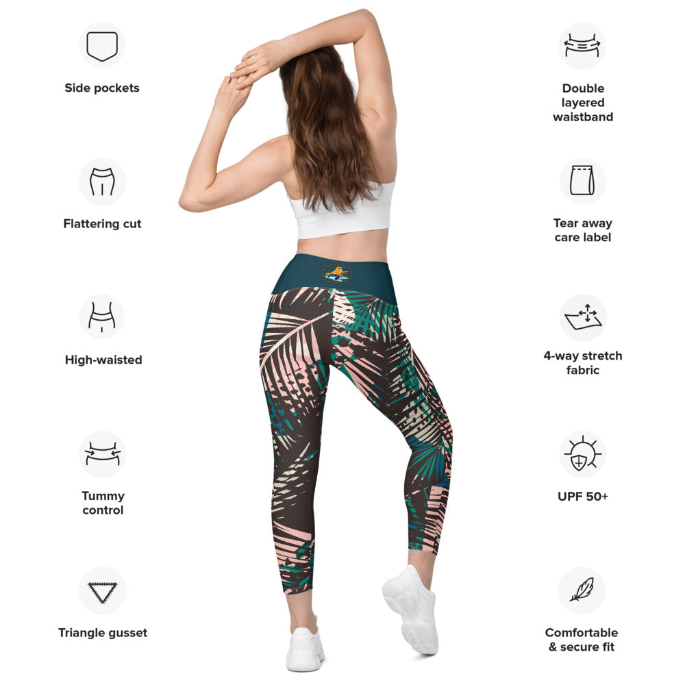 Spatzelsup Jungle Leggings mit Taschen