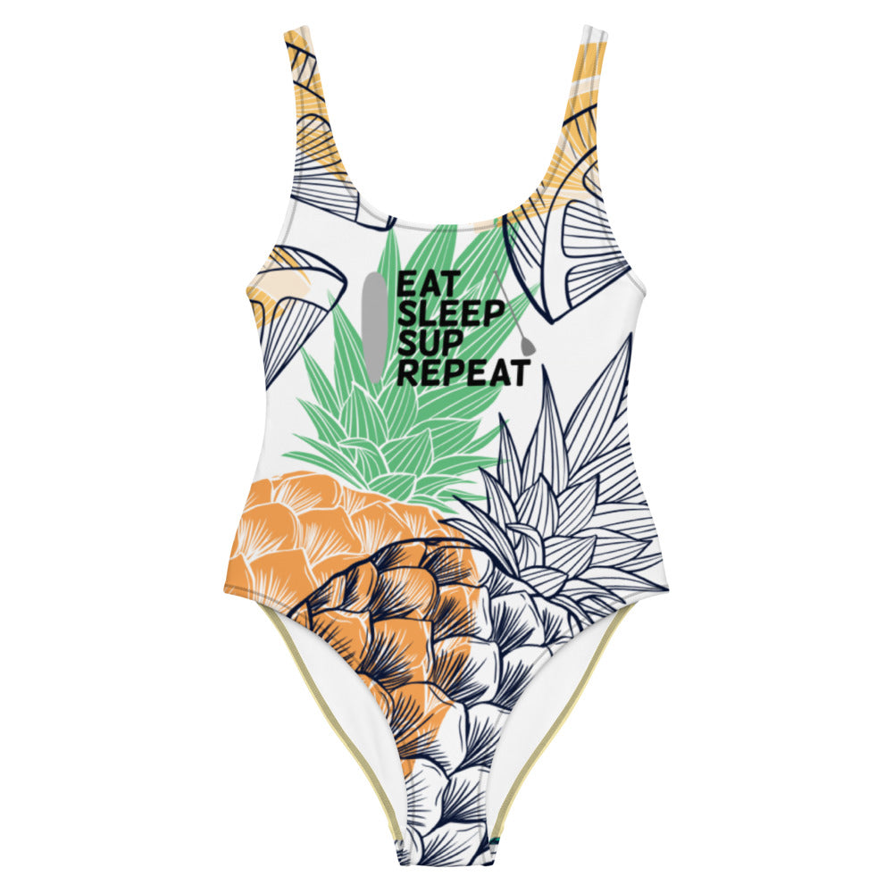 Eat Sleep SUP Repeat Badeanzug Damen-Sonderedition