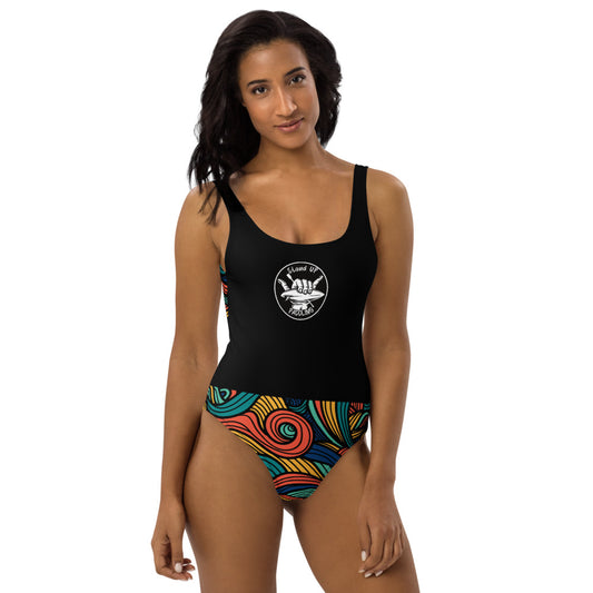 Hang Loose SUP unser einteiliger Damen Badeanzug