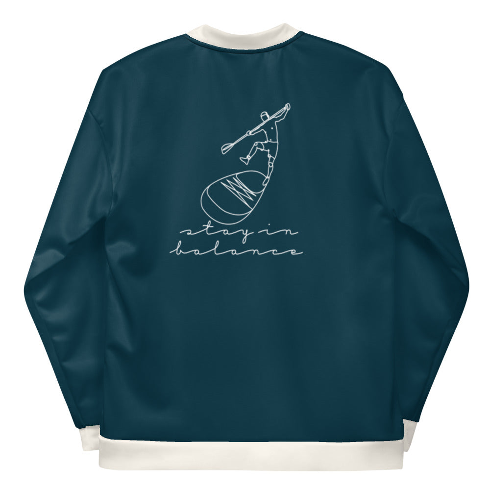 Stay In Balance Unisex Bomberjacke