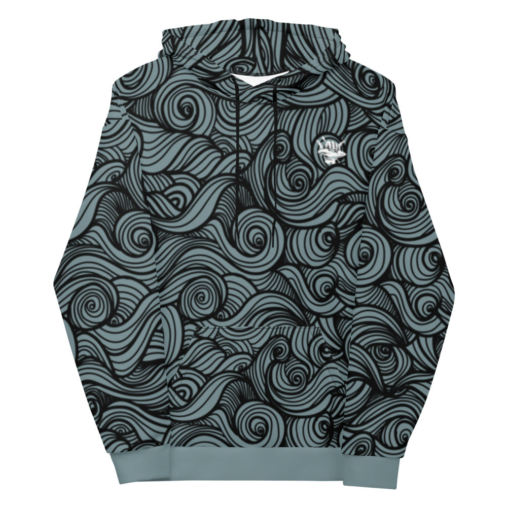 Sonderedition-Stand Up Paddling Crazy Wave-Hang Loose Style-Unisex Hoodie