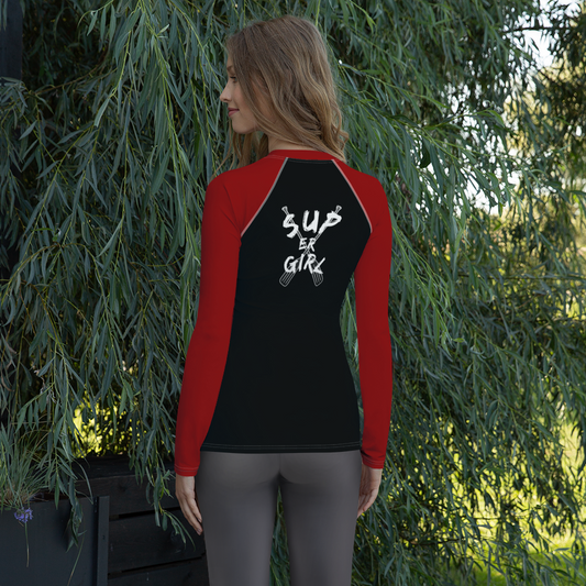 SUPer Girl UV Damen Rash-Guard