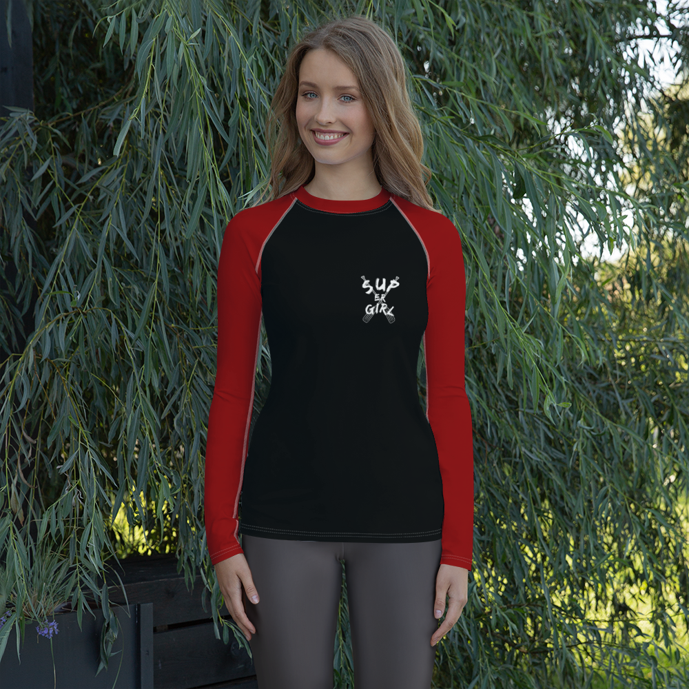 SUPer Girl UV Damen Rash-Guard