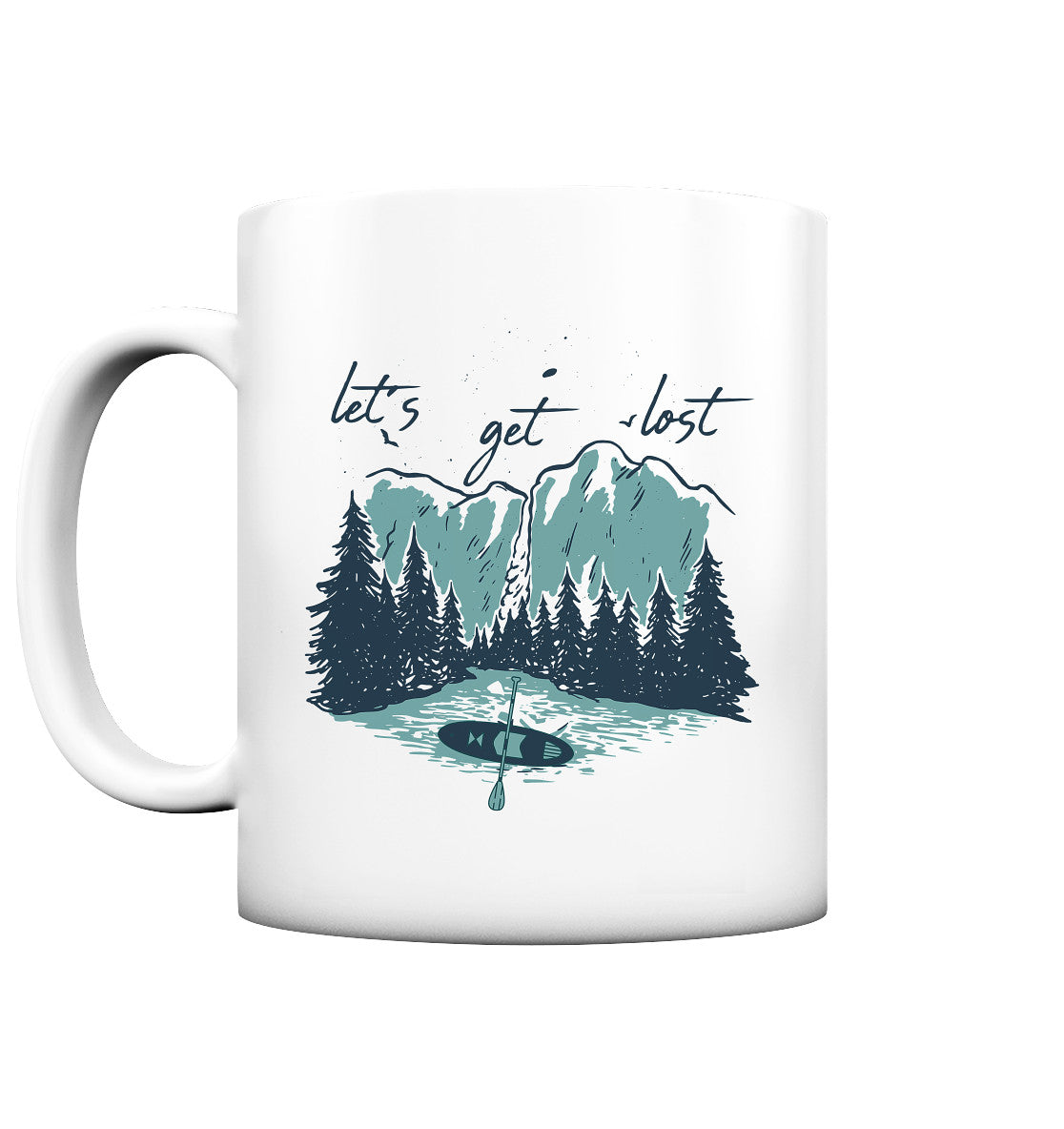 let´s get lost - Tasse matt